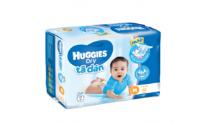 Tã dán Huggies size M 22 miếng (trẻ từ 5 - 10kg)