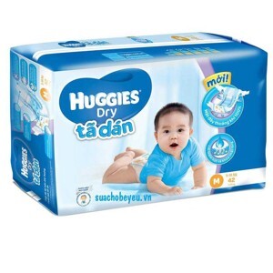 Tã dán Huggies size M42 miếng (trẻ từ 5 - 10kg)