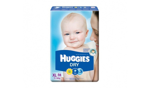 Tã dán Huggies size XL 56 miếng (trẻ từ 11 - 16kg)