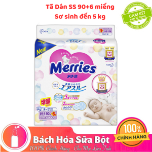 Tã dán Merries size L54 miếng (trẻ từ 9 - 14kg)