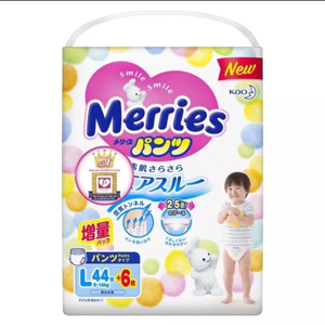 Tã dán Merries M64 miếng (trẻ từ 6 - 11kg)