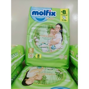 Tã dán Molfix thiên nhiên size XL 38 miếng (cho bé 12 - 17kg)