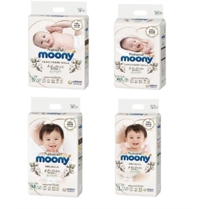 Tã dán Moony Natural M46 - 46 miếng (cho bé từ 5-10kg)