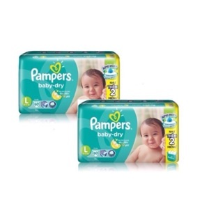 Tã dán Pampers size L60 miếng (trẻ từ 9 - 15kg)