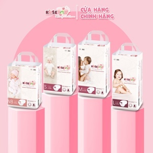 Tã dán Rose Baby (NB60/S56/M52/L48)