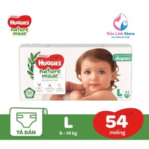 Tã dán siêu cao cấp Huggies Platinum L54 (54 Miếng)