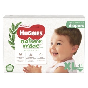 Tã dán siêu cao cấp Huggies Platinum XL44 44 Miếng