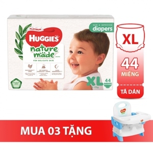 Tã dán siêu cao cấp Huggies Platinum XL44 44 Miếng