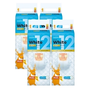 Tã dán siêu cao cấp Nhật Bản Whito (M, 48 miếng)