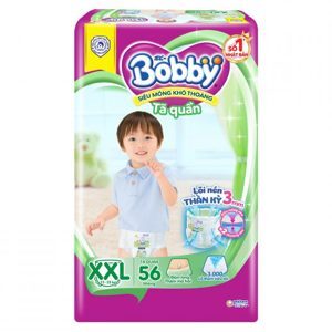 Tã dán siêu mỏng Bobby Fresh XXL56