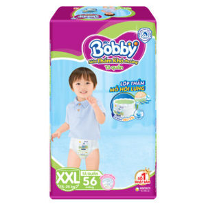 Tã dán siêu mỏng Bobby Fresh XXL56