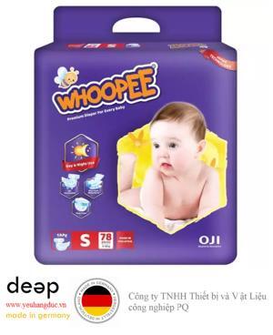 Tã dán Whoopee (S, 78 miếng)