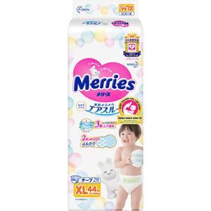 Tã dán Merries size XL44 miếng (trẻ từ 12 - 20kg)