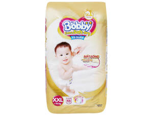 Tã quần Bobby Extra Soft Dry size XXL 46 miếng (cho bé trên 16kg)