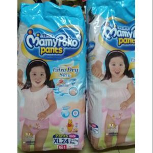 Tã quần MamyPoko Boys size XL 24 miếng (trẻ từ 12 - 17kg)