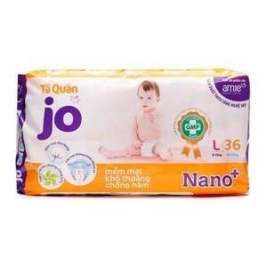 Tã quần cho bé Jo size L36 (9 - 13kg)