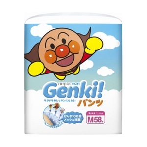 Tã quần Genki M58 - 58 miếng (dành cho trẻ từ 6-10kg)