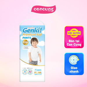 Tã quần Genki XL38 - 38 miếng (dành cho trẻ từ 12-17kg)