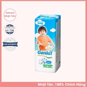 Tã quần Genki XXL26 - 26 miếng (dành cho trẻ từ 13-25kg)