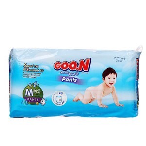 Tã quần Goo.n size M 34 miếng (trẻ từ 6 - 11kg)