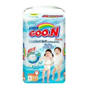 Tã quần Goo.n cho bé trai size Jumbo L58 miếng