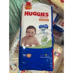 Tã quần Huggies size M42 miếng (trẻ từ 6 - 11 kg)