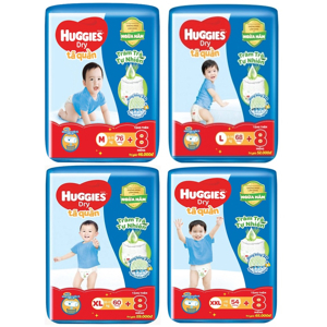 Tã quần Huggies size M74 miếng (trẻ từ 6 - 11kg)