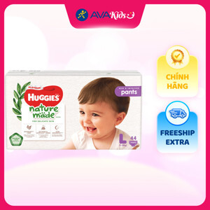 Tã quần Huggies Platinum Natural L 44 miếng (9 - 14kg)