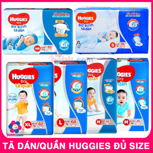 Tã quần Huggies size L 38 miếng (trẻ từ 9 - 14kg)