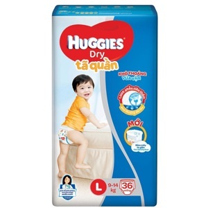 Tã quần Huggies size L 38 miếng (trẻ từ 9 - 14kg)