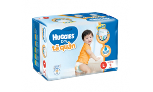 Tã quần Huggies size L 9 miếng (trẻ từ 9 - 14kg)