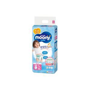 Tã quần Moony cho bé gái size L 44 miếng (trẻ từ 9 - 14kg)