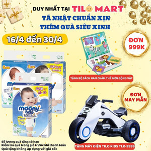 Tã quần cho bé trai Moony size XL 38 miếng (trẻ từ 12 - 17kg)
