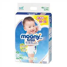 Tã quần Moony size M 58 miếng (trẻ từ 7 - 10kg)