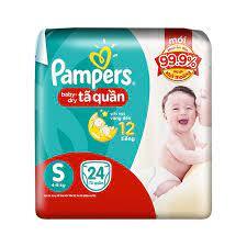 Tã quần Pampers S24