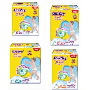 Tã quần Unidry size M 74 miếng (cho bé 6 - 11kg)