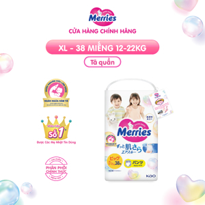 Tã quần Merries XL38 (trẻ từ 12 - 20kg)