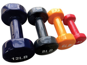 Tạ tay thép bọc cao su XD-01 - 3kg