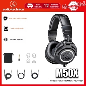 Tai nghe - Headphone Audio-Technica ATH-M50X