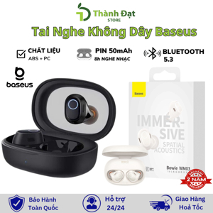 Tai nghe Bluetooth Baseus Bowie WM03