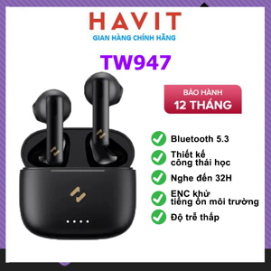 Tai nghe Bluetooth Havit TW947