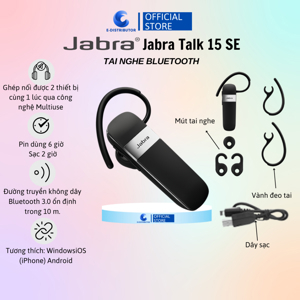 Tai nghe bluetooth Jabra Talk 15