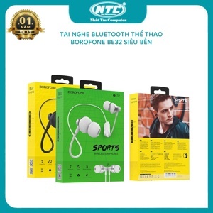 Tai nghe bluetooth kiểu dáng thể thao Borofone BE32