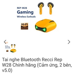 Tai nghe Bluetooth Recci REP-W28