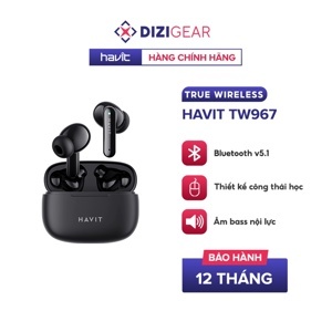 Tai nghe Bluetooth True Wireless Havit TW967