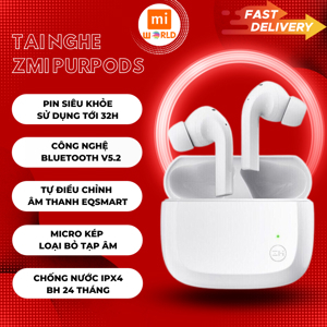 Tai nghe Bluetooth True Wireless ZMI PurPods TW101ZM