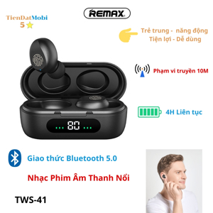 Tai nghe bluetooth true wireless Remax TWS-41