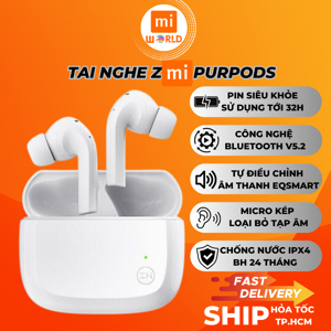 Tai nghe Bluetooth True Wireless ZMI PurPods TW101ZM
