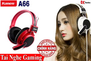 Tai nghe chụp đầu Kanen A66 (Có Micro)