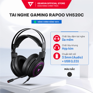 Tai nghe chụp tai Gaming Rapoo VH520C